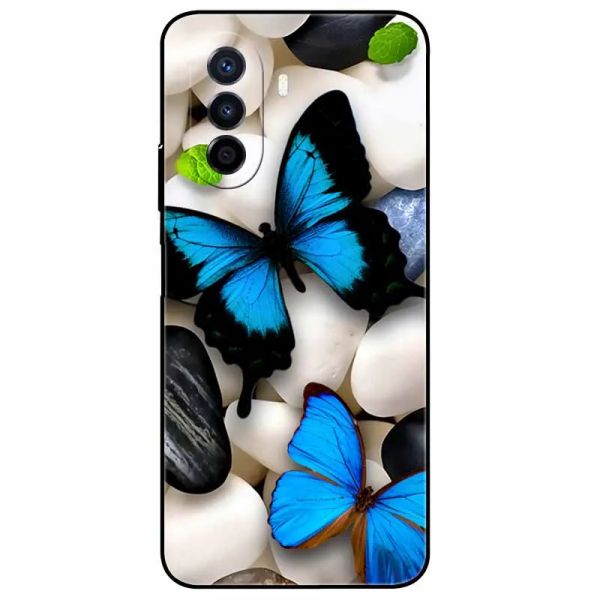 COUVERTURE SOUPE POUR HUAWEI NOVA Y70 CASE MGA-LX9 CAT PEINTÉ CAT TPU SILICONE CAS BOIRE POUR HUAWEI NOVA Y70 plus NOVAY 70 Y 70