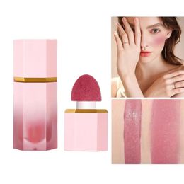 Crème douce liquide Blush maquillage crémeux fard à joues du visage Contour Stick Gel nourrissant 240327