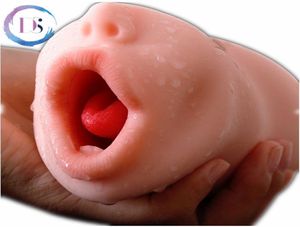 Zachte diepe keel mannelijke masturbator vagina orale seks pijpbeurt masturbatie cup pocket pussy speelgoed voor volwassenen mannen lj beste kwaliteit