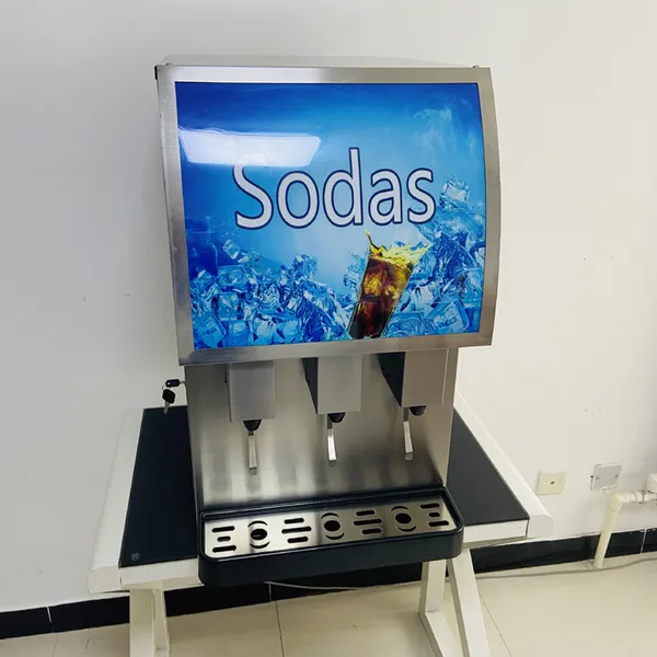 Máquina expendedora automática adaptable del dispensador de las fuentes de la soda de la cola del refresco