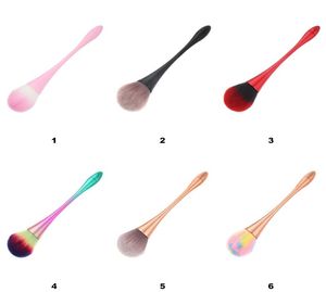 Brosse de maquillage douce, nettoyeur de poussière, brosse de nettoyage de conception de petite taille, élimination de la poudre de Gel UV acrylique, outils de manucure 5 pièces 5555210