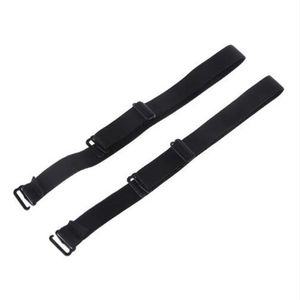 Correas de sujetador elásticas suaves Accesorios íntimos para mujeres 1 par 1 5 CM Doble hombro Correa ajustable Faja Sujetador de niña Pectoral 100pair286c