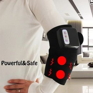 Zachte Elektrische Knie Massager Ver Infrarood Gezamenlijke Fysiotherapie Elleboog Pad Trillingen Massage Pijnbestrijding Gezondheidszorg 240305