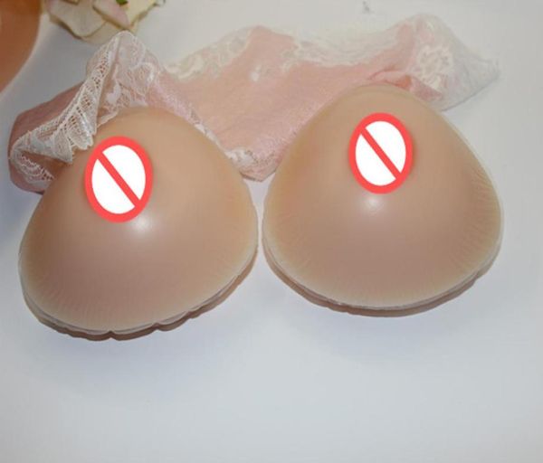 Faux seins en silicone souple forme de gros seins en caoutchouc pour hommes crossdresser entiers 400g1600gpair1385384