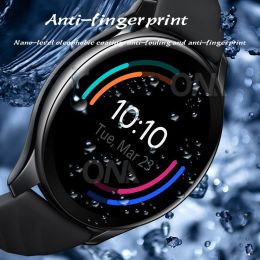 Film de protection en fibre de verre à fibre douce pour OnePlus Watch 2020 Curbe Fibre Smartwatch Protecteur en plein écran pour One Plus Watch