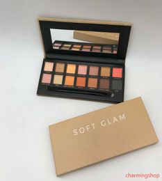 Glam Soft Anastasia Beverly Hills 14 couleurs Palette de fards à paupières Brosse Mordern Prism Bybel Alyssa Beverly Riviera Subculture2369274