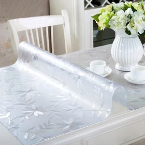 Nappeurs en verre doux en PVC Clearmatte Clearmatte à l'huile imperméable Home Kitchen Cover pour environ 10mm 240430