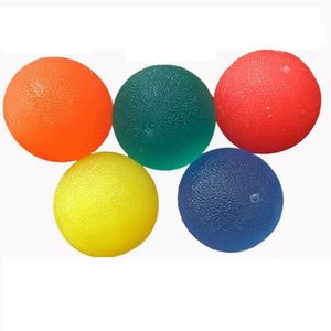 Pelota de entrenamiento de agarre suave, entrenamiento de fuerza de la mano, terapia de agarre, bolas de masaje de estrés, entrenamiento de gimnasio, bolas de estrés de silicona, expansor de mano