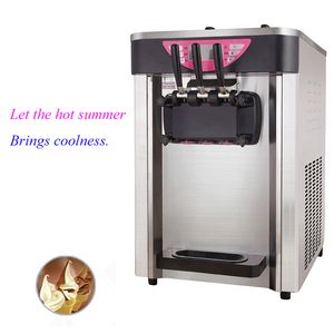 Distributeur automatique mou de fabricants de crème glacée avec l'acier inoxydable anglais de système d'exploitation