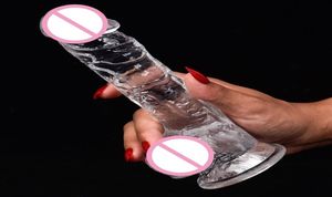 Gode à gelée douce Masturbator réaliste pénis orgasme Vaginal massage gspot bouchon de crosse anale tasse sexy tasse de tasse