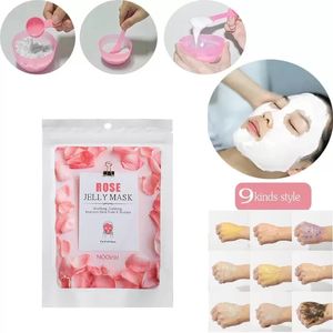 300g doux gelée masque poudre visage soins de la peau blanchissant hydratant Rose collagène Peel Off bricolage SPA beauté masque Facial