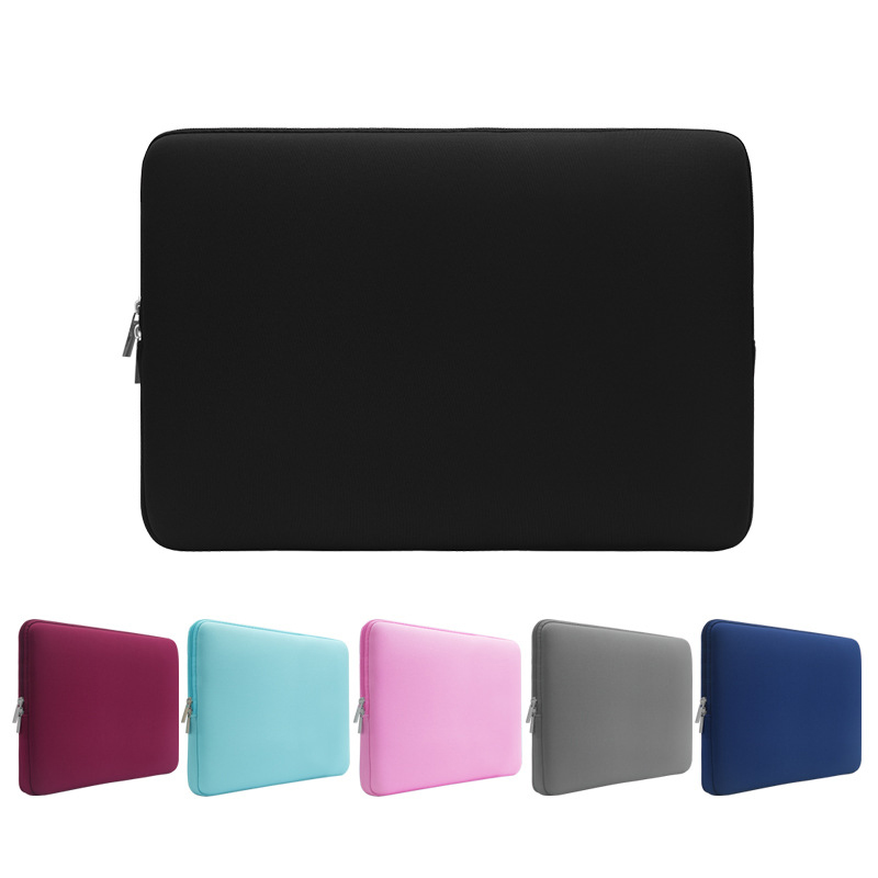 Soft -Laptop -Tasche für Huawei Xiaomi HP Dell Lenovo Notebook Computer für MacBook Air Pro 11 12 13 14 15 15.6 17 Hülsenkoffer Cover
