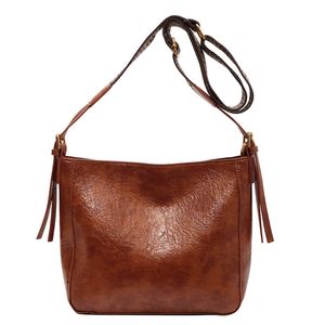 Sacs en cuir souple sacoche femmes sac à bandoulière bandoulière fourre-tout sac à main dame à la mode Vintage sac carré DOMC23-86
