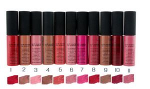 Zachte matte lipgloss fluwelen matte vloeibare vloeistof lippenstift natuurlijk naakt langdurige waterdichte waterdichte 8 ml make -up lipgloss2024049