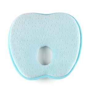 Oreillers en mousse à mémoire de forme douce pour bébé, coussin créatif en forme de pomme d'ours, mignon et respirant, oreiller façonnant pour bébé, haute