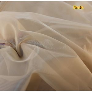 tulle de couleur nude fine maille douce 160cm de large 5 mètres / lot de bonne qualité pour la couture de corsets transparents robe T200817
