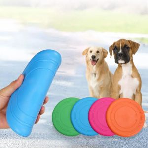 Jouet en Silicone doux antidérapant pour chien, Protection de l'environnement, jeu Anti-mastication, outil interactif d'entraînement pour chiot, animal de compagnie