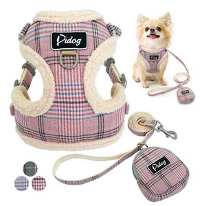 Zachte Hond Harnassen Vest Geen Trek Verstelbare Chihuahua Puppy Kat Harnas Leash Set Voor Kleine Middelgrote Honden Jas Arnes Perro 2110224266351