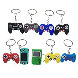 Porte-clés de manette de jeu en PVC souple, Simulation de manette de jeu pour étudiant, pendentif de décoration suspendue, cadeau promotionnel