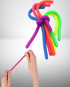 Fideos de goma suave, juguetes de cuerda elástica, juguete de cuerda elástica, cuerda elástica para aliviar el estrés, juguetes de ventilación 00518910296