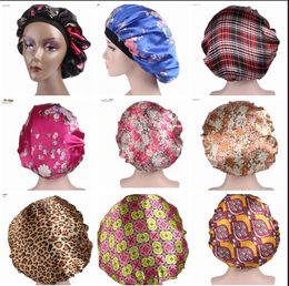 Soft Satin Cap Sleeping Cap Bonete para mujeres Cómodo Night Sleep Hat Pérdida del cabello Cap Ladies Turban