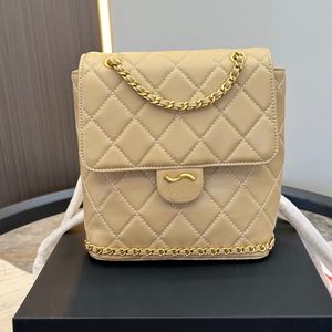 Suave piel de oveja nueva mochila de diseñador de lujo bolso de mujer bolso de hombro bolso de moda bolso de cadena mochila de gran capacidad estilo carteras bolso de libro bolso de cubo