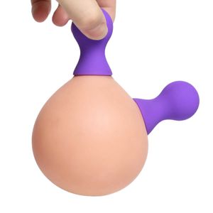 Silicone souple 2 pièces ensemble d'accessoires de pince de bouclier de mamelon SM jouets sexuels pour hommes femmes Couples homosexuels Flirt fétiche Bdsm Torture P0816