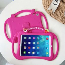 Zachte Siliconen Ajustable Stand Case voor iPad Mini 6 5 Air 1 2 3 10.5 4 10.9 10.2 2019 Pro 11 9.7 2018 2017 Kids Cartoon Cover HKD230809