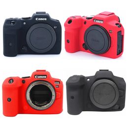 Funda protectora de silicona suave para cámara Canon EOS R6 Mark II R6II R10 R7 R5 RP R 77D 240104