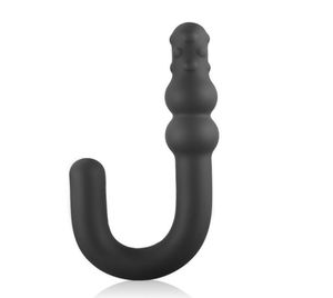 Perles de silicone souples Anal Butt Plug Anus Crochet Stimulateur de point G dans les jeux pour adultes pour les couples Jouets sexuels érotiques pour femmes hommes Gay1511816 Meilleure qualité