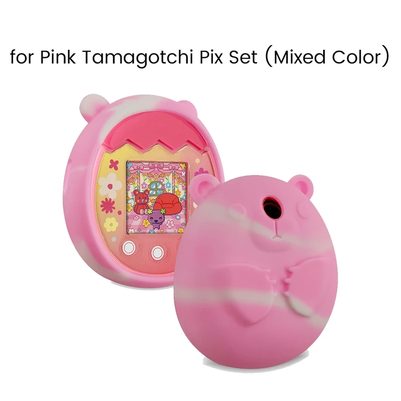 Soft Silicone Case For Tamagotchi Pix Virtual Electronic Pet Machine Protective Cover Shell Waterproof Case