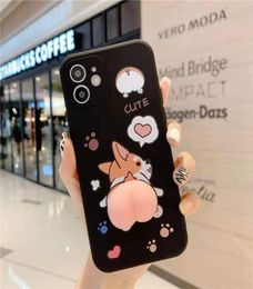 Zachte Siliconen Crayon Shinchan Grappige mobiele Telefoon Gevallen voor iPhone 6S 7 8 Plus X XR Xs 11 12 Pro Max back cover shell telefoon case Cut5825101