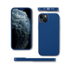 Fundas de teléfono de silicona líquida suave para iPhone 15 14 13 12 11 Pro MAX XS XR SE 2 contraportada Candy Case