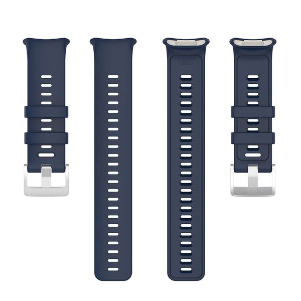 Bangle de silicone doux pour Polar Vantage V2 Smart Watch Remplacement Bracet Bracelet Bracelet Boucle en métal Boucle en métal