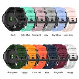 Zachte siliconen horlogeband voor Garmin Fenix ​​7 6 5 met schroevendriver
