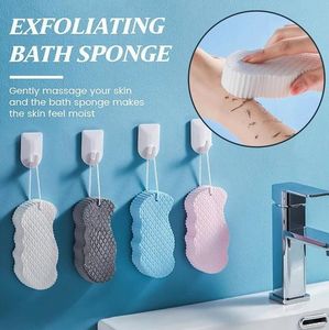 Zachte spons Body Scrubber voor baby volwassenen Bad Exfoliage Scrub Sponge Skin Cleaner Dead Skin Remover Tool B0719