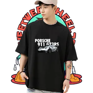 Zacht T-shirt voor man Hip Hop Street Katoen Ademvol Soft Men Kleding T-shirt Casual nieuwe aangepaste tops