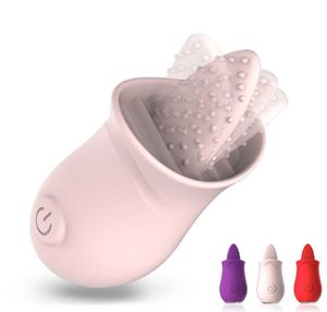 Zachte tong likken vibrator g spot clitoral stimulator mini clit sex voor vrouwen oplaadbare tepel vrouwelijke masturbator Q05252685349