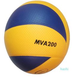 Bola de voleibol fundido de marca suave 200 300 330 Calidad 8 paneles Match Voleibol Facotry Whole5946475