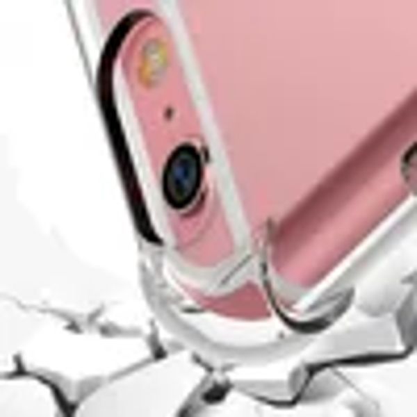 Funda transparente suave de TPU para iPhone 4, 5, 6, 7, 8, 12, 13, 14 plus, funda antigolpes 11 PRO XR XS MAX, transparente, a prueba de golpes, Airbag, parachoques ZZ