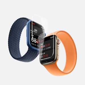 Zachte TPU -film voor Apple Watch Series 8 SE 2022 41 mm 40 mm 44 mm 45 mm 49 mm dekkingsscherm Protector voor IWatch Ultra 8