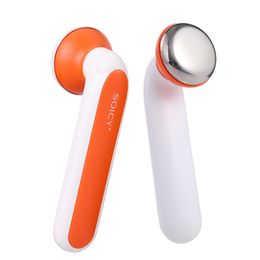 Soicy S40 Face Massage Roller 2 -kop vervangende koelgereedschap Roestvrijstalen massager voor gezichtsogen Body Relief