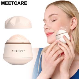 SOICY S50 Ice Roller 360 Graden Draaien Face Lift Massager Huid Lifting Body Huid Draai Anti-rimpels Pijnbestrijding Huidverzorging