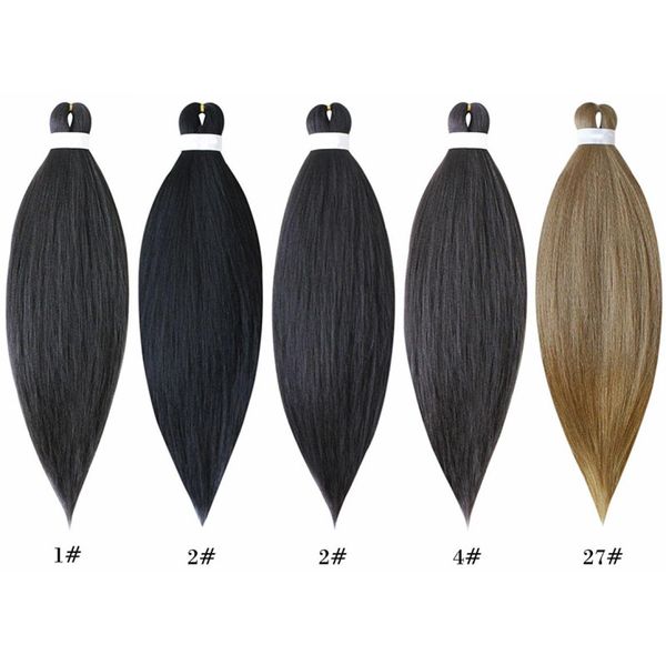 SOILD OMBRE DOS COLORES Camilato de cabello Jumbo Campo trenzado 26 pulgadas 5 paquetes que venden cabello trenzado sintético 5684457