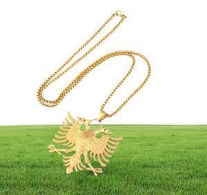 Soitis Albanie Flag Eagle Pendants