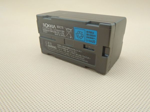 Livraison gratuite Sokkia Style Batterie BDC70 pour Station totale Topcon ES CX FX Set x Series