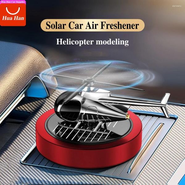 Ambientador Solar C9 para coche, fragancia de helicóptero, aromatizante automático, accesorios interiores, hélice giratoria, suministros de difusor de Perfume