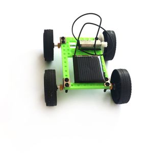Solar Car Children's Handicraft Nieuw creatief speelgoed Kleuterschool Diy Electric Toys Science