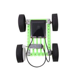 Solar CAR DIY Kinderhandgemaakte roman Creative Toys Kindergarten Elektrische speelgoed Wetenschap