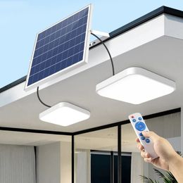 Solar Plafondverlichting Indoor Outdoor 3 kleuren 100W 150W 200W Decoratie Verlichting voor Garage Tuin door zee naar ONS van deur tot deur